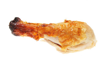 Cooked chicken leg