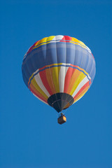 air spheres in the blue sky 