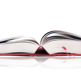 Opened book