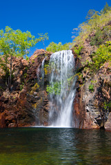 Florence Falls at Litchfield in tropical Australia