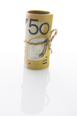 A Roll of Dollar Notes