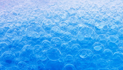 Fototapeta na wymiar blue bubble background