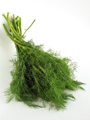 cluster of green dill