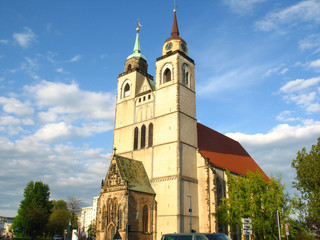 Fototapeta na wymiar Kościół Świętego Jana w Magdeburgu