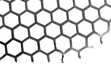 Metal Background hex pattern