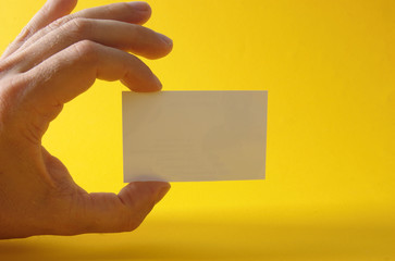 hand mit karte