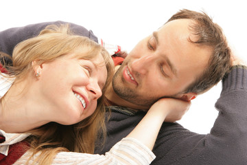 Attractive young couple