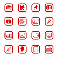 Miscellaneous office vector icons