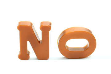 Close-up of letters