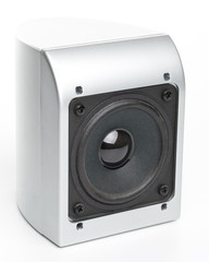 Obraz premium Loudspeakers on a white