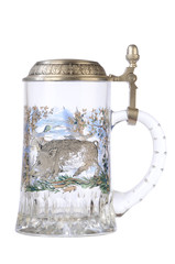 empty beer glass