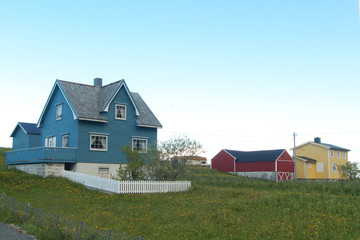 Obraz premium colored houses