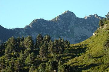 Fototapeta na wymiar Pic de Balbonne,Ariège,Donnezan,Pyrénées