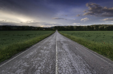 Coutryside road