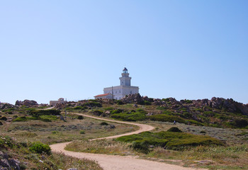 Fototapeta na wymiar Lighthouse Santa Teresa