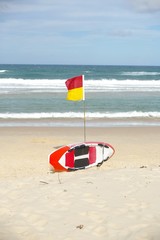 Naklejka premium Surf Life Saver Gold Coast