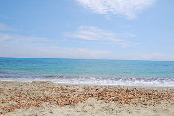 Fototapeta na wymiar Plage de corse