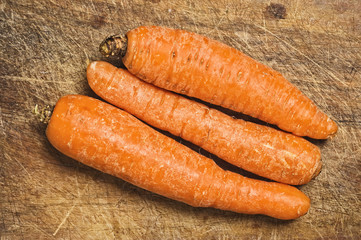 Three carrots.