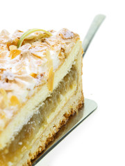 rhabarber meringue torte