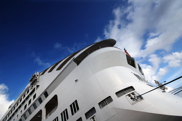 Naklejka premium crucero barco