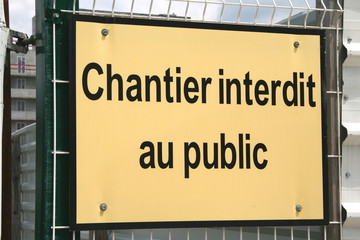 panneau de signalisation