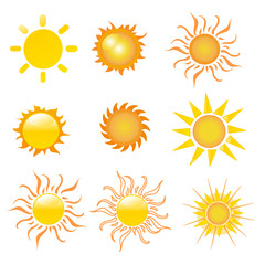 Sun vector illustration