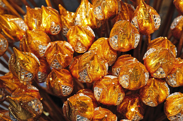 Thailand Bangkok Wat Pho Temple lotus blossom