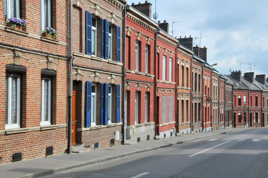Fototapeta rue d'Amiens