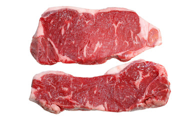 Two Strip Loin Steaks