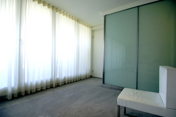 View on the modern house
