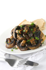 Mushrooms on Toast