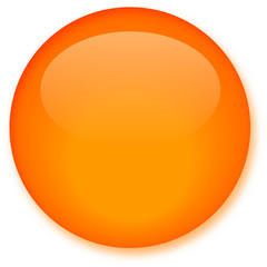 Glassy Orange Button