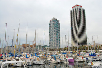 Obraz premium Barcelona Port Olímpic