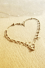 Sand heart
