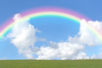 Obraz na płótnie Canvas Beauty Rainbow