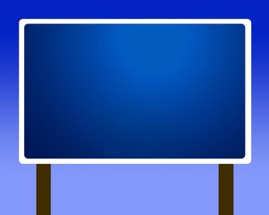 Sign billboard guidepost 