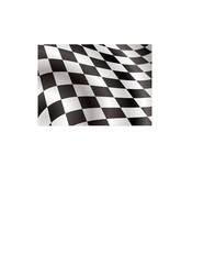 checkered flag bellowing in the wind ideal background image