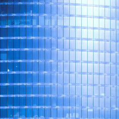 Fototapeta premium Abstract diagonal crop of skyscraper