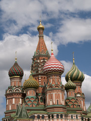 Fototapeta na wymiar Basiliuskathedrale w Moskwie
