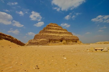 Saqqara pyramids complex - Cairo - Egypt