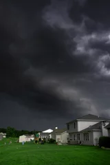 Fotobehang Onweer stormfront
