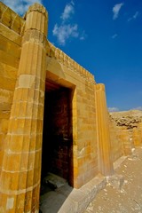 Saqqara pyramids complex - Cairo - Egypt