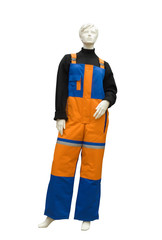 Fototapeta premium Dummy in working clothes 