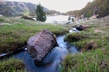 lac d'aude - pyrenees orientales