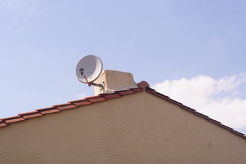 Parabole sur une maison