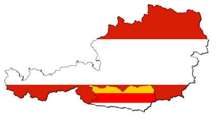 Kärnten auf Österreich