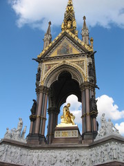 Fototapeta na wymiar albert memorial (london)