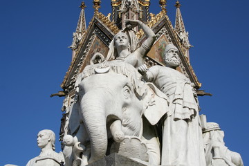 Statue du mémorial Albert de Londres
