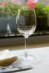 Restaurant place setting