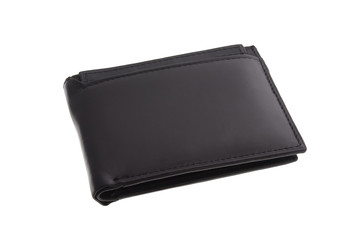 black leather wallet